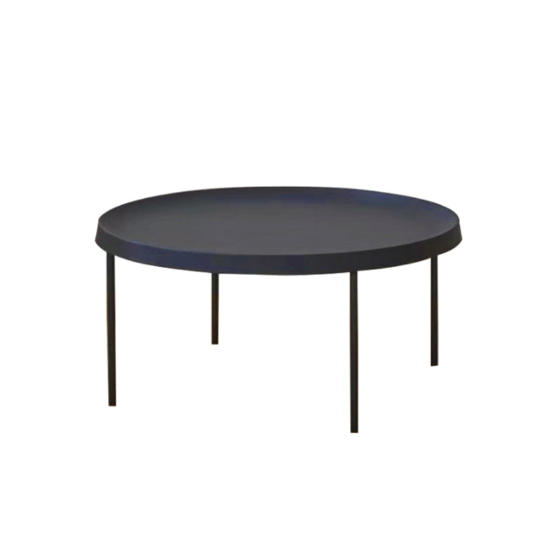 Mid-Century Modern Tray Top Coffee Table 4 Legs Iron Cocktail Table