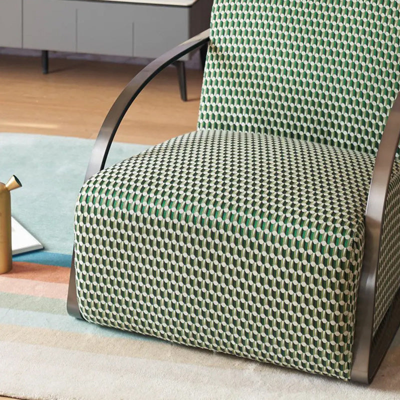 33.85" High Arm Chair Velvet Arms Included Chair for Living Room