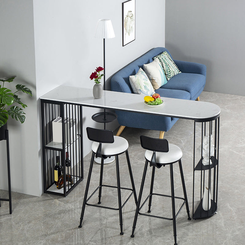Specialty Bar Table Bar Height Modern Pub Table for Indoor and Breakroom