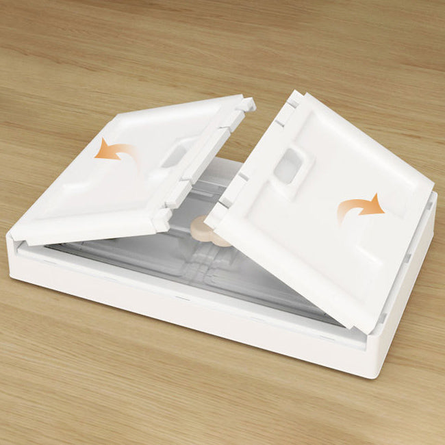 Contemporary Hinged Storage Cabinet Plastic Wardrobe Armoire