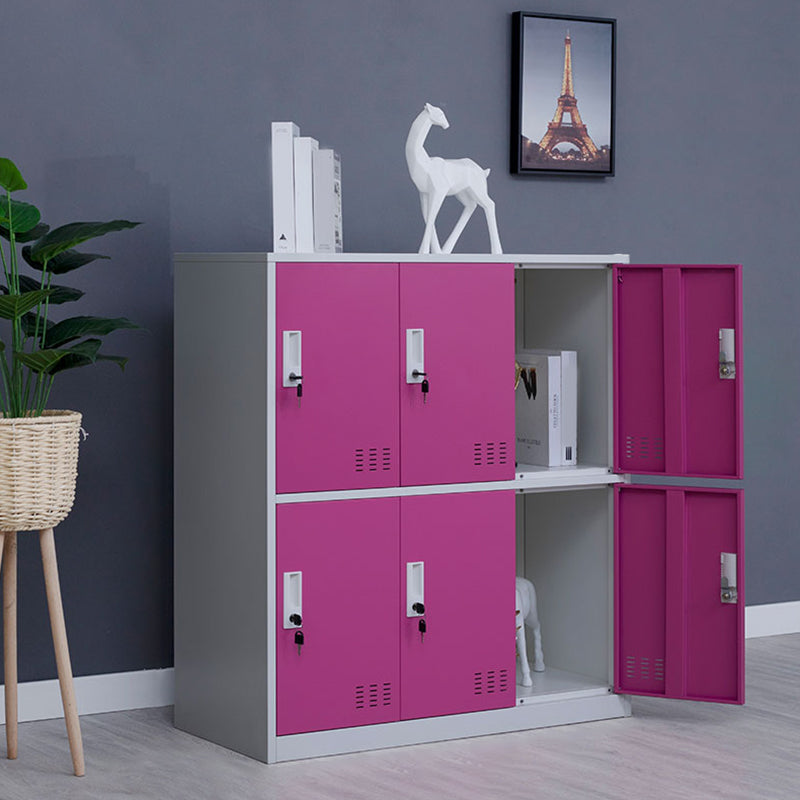 Metal Non-Hanging Cabinet Modern Storage Cabinet with Hinged Doors