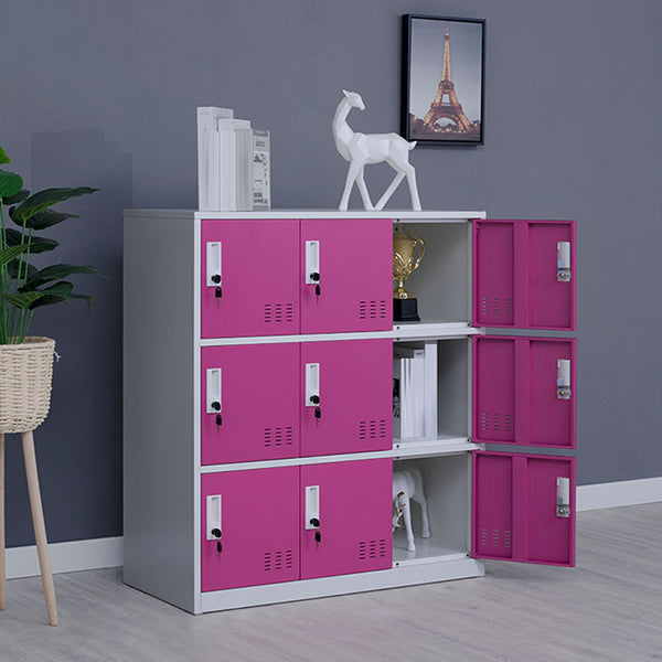 Metal Non-Hanging Cabinet Modern Storage Cabinet with Hinged Doors