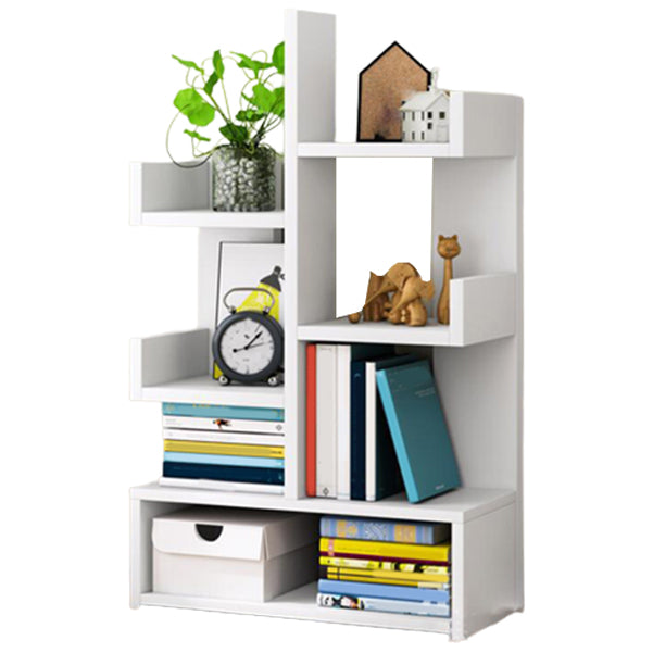 Modern Engineered Wood Bookshelf Open Bookcase Book Shelf for Living Room