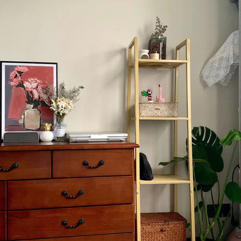 Contemporary Metal Bookcase Open Shelf Bookshelf for Study Room