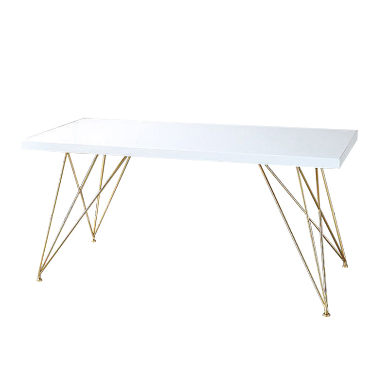 White Solid Wood Dining Set 1/5 Pieces Contemporary Dinette Set