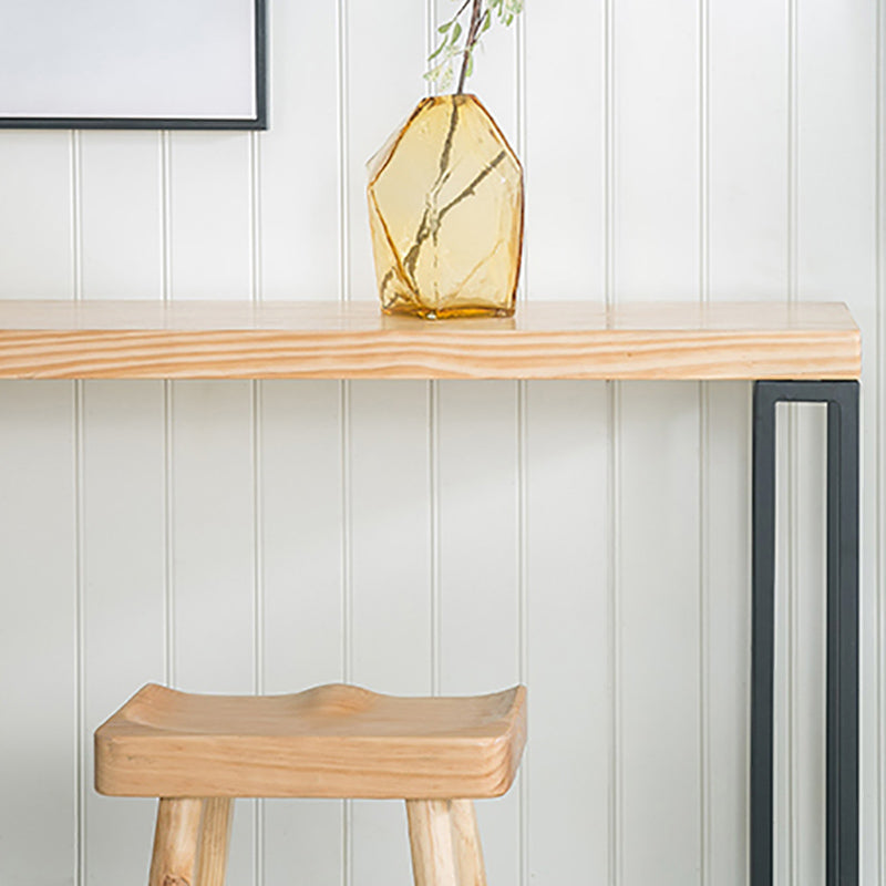 Rectangular Bar Stool and Table Set 1/2/3 Pieces Industrial Pub Table Set