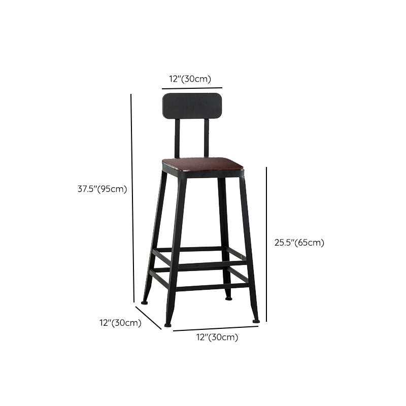 Industrial Rectangle Bar Table Set 1/5 Pieces Solid Wood Counter Table