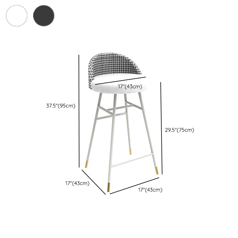 Modern Stone Bar Table Set 1/3 Pieces Counter Table with Solid Back Stools
