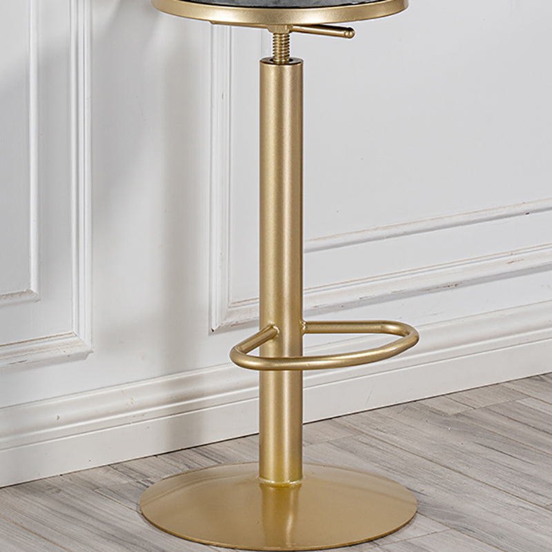 Modern Bar Table Set 1/3 Pieces Faux Marble Counter Counter Set for Dining Room