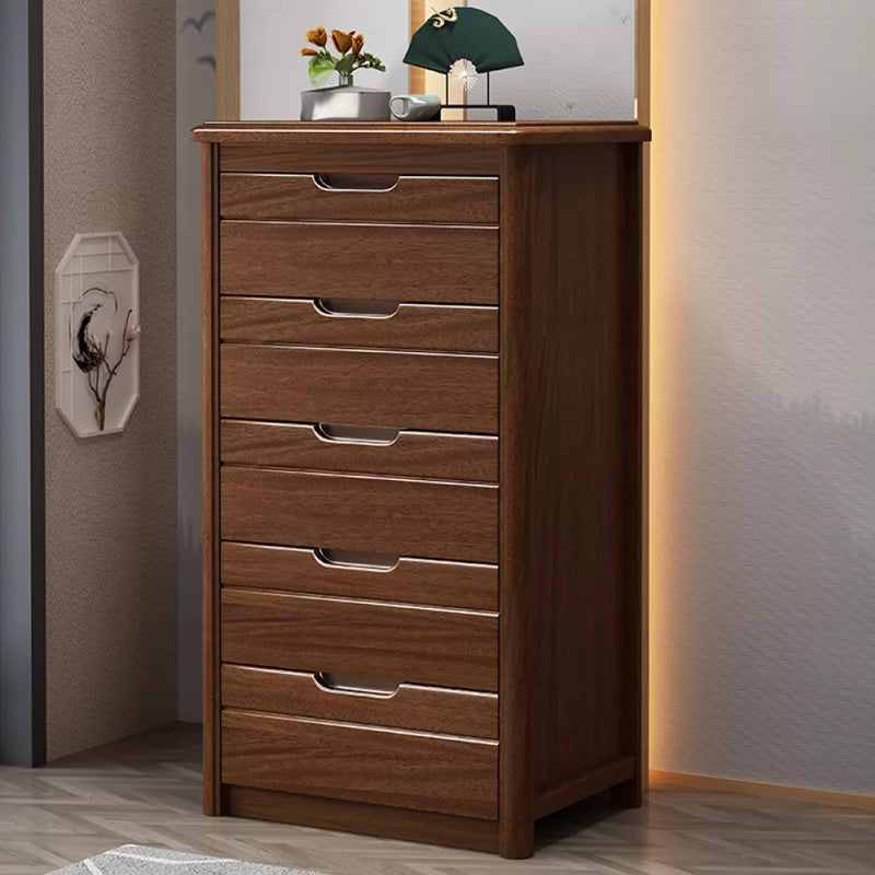 Traditional Storage Chest Solid Wood Storage Chest Dresser with 3/4/5 Drawers