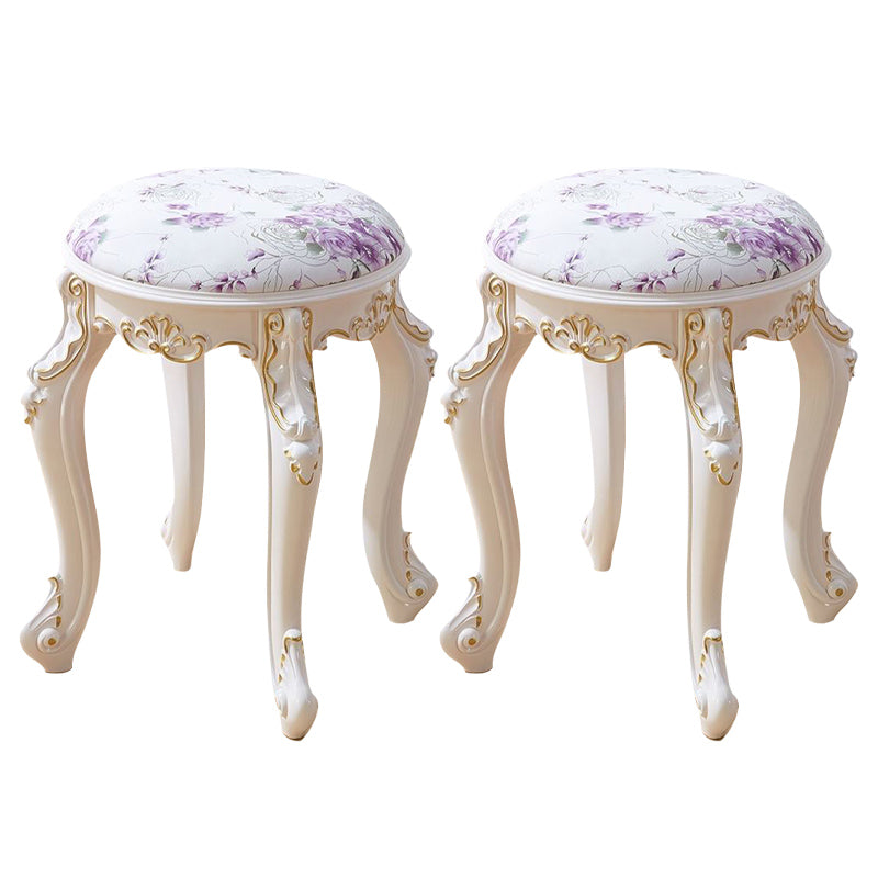 Gold Water Resistant Standard Round Leather Standard for Home Decor