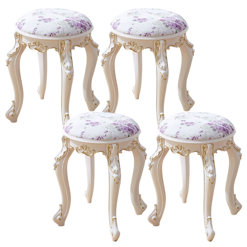 Gold Water Resistant Standard Round Leather Standard for Home Decor