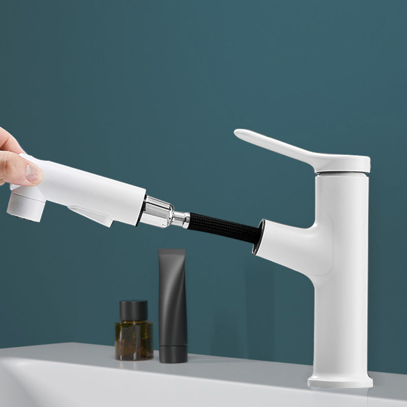 Modern Style Centerset Faucet Lever Handle Faucet for Bathroom