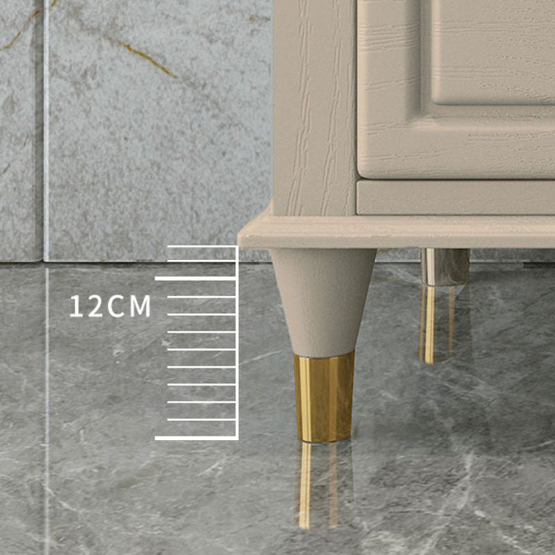 16.11-inch Width Glam Storage Chest Dresser Solid Wood Storage Chest