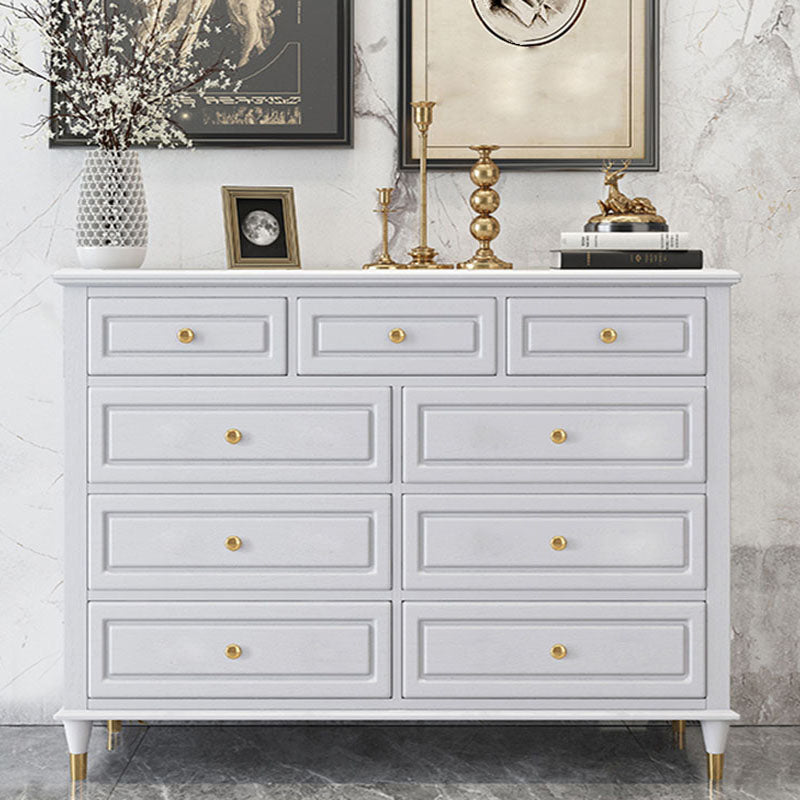 16.11-inch Width Glam Storage Chest Dresser Solid Wood Storage Chest