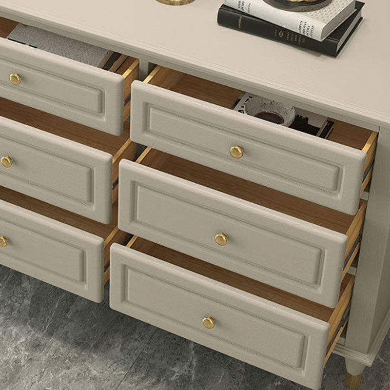 16.11-inch Width Glam Storage Chest Dresser Solid Wood Storage Chest