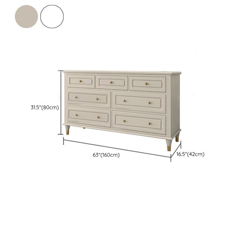 16.11-inch Width Glam Storage Chest Dresser Solid Wood Storage Chest