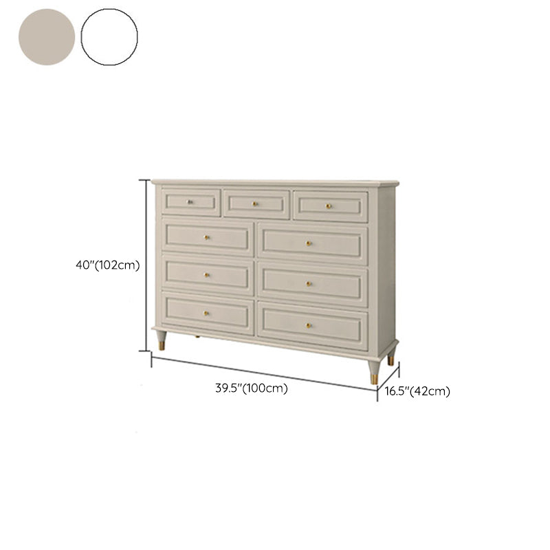 16.11-inch Width Glam Storage Chest Dresser Solid Wood Storage Chest