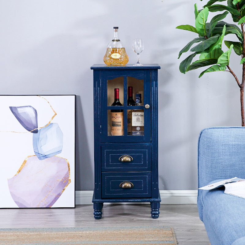 13.65-inch Width Coastal Storage Chest Dresser Solid Wood Storage Chest