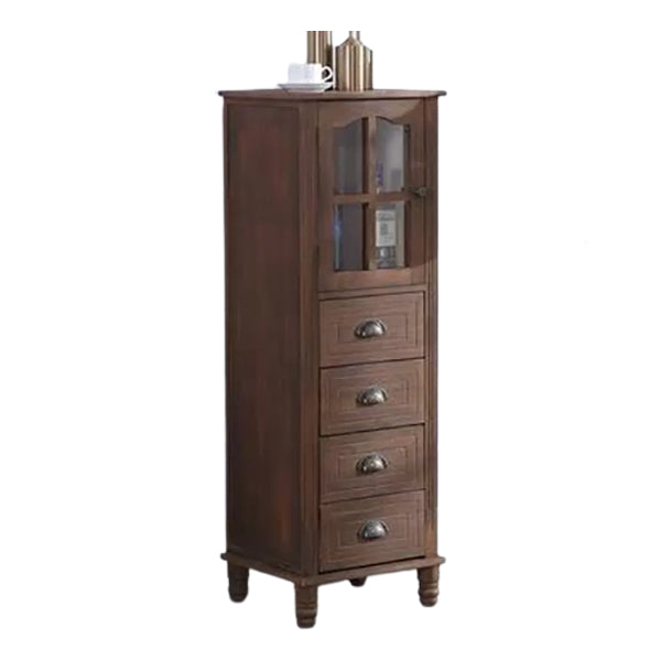 13.65-inch Width Coastal Storage Chest Dresser Solid Wood Storage Chest