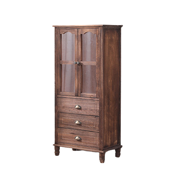 13.65-inch Width Coastal Storage Chest Dresser Solid Wood Storage Chest