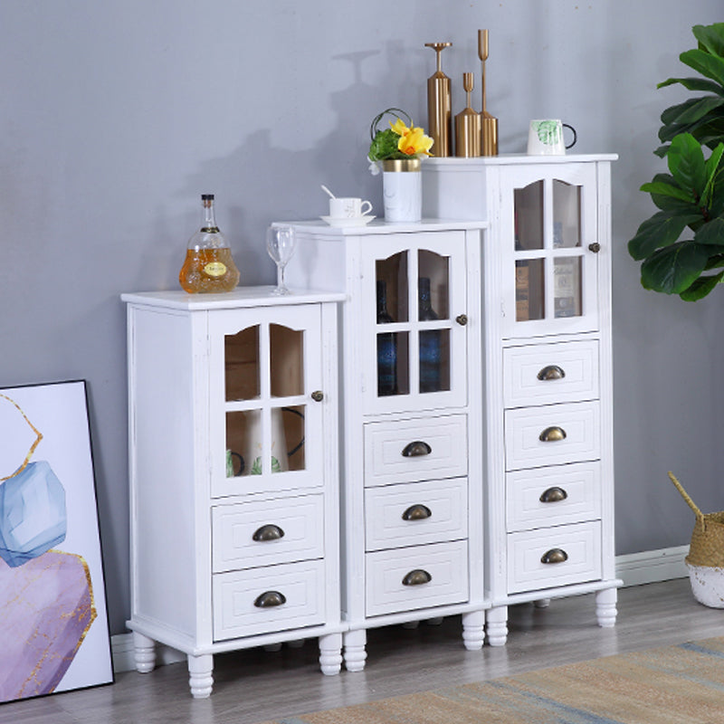 13.65-inch Width Coastal Storage Chest Dresser Solid Wood Storage Chest