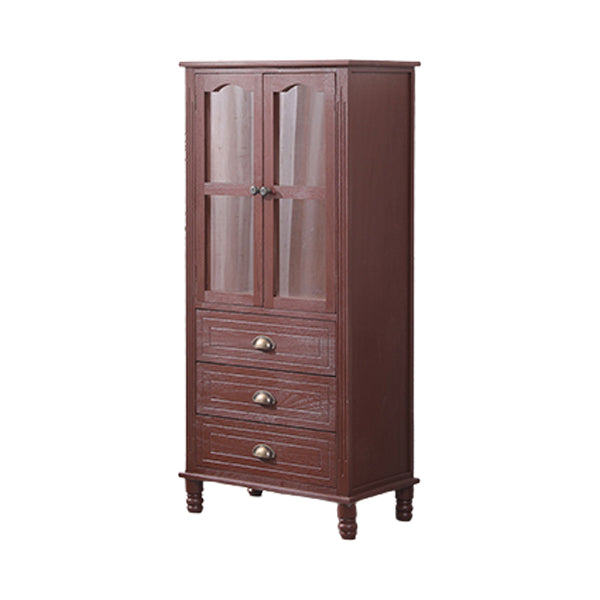 13.65-inch Width Coastal Storage Chest Dresser Solid Wood Storage Chest