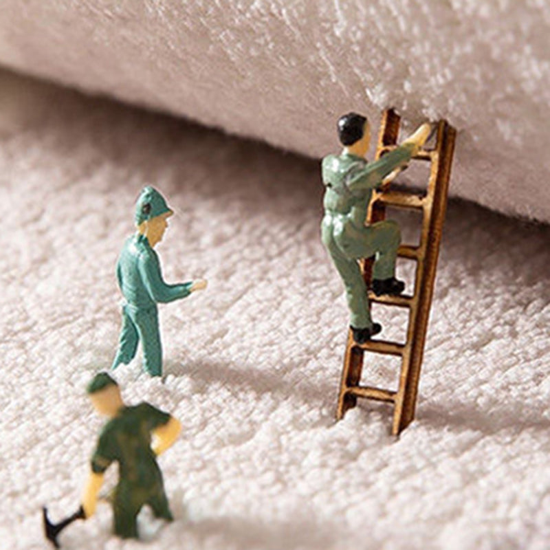 Green Modern Carpet Polyester Grid Carpet Washable Carpet for Home Decor