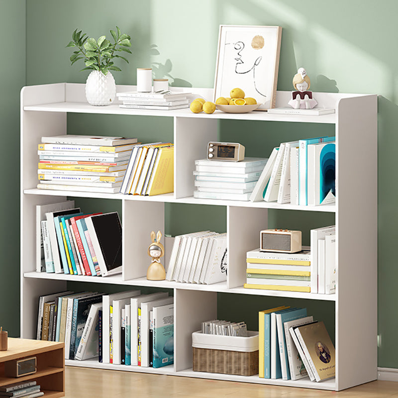 3-shelf Standard Bookcase Contemporary Wooden Shelf Bookcase