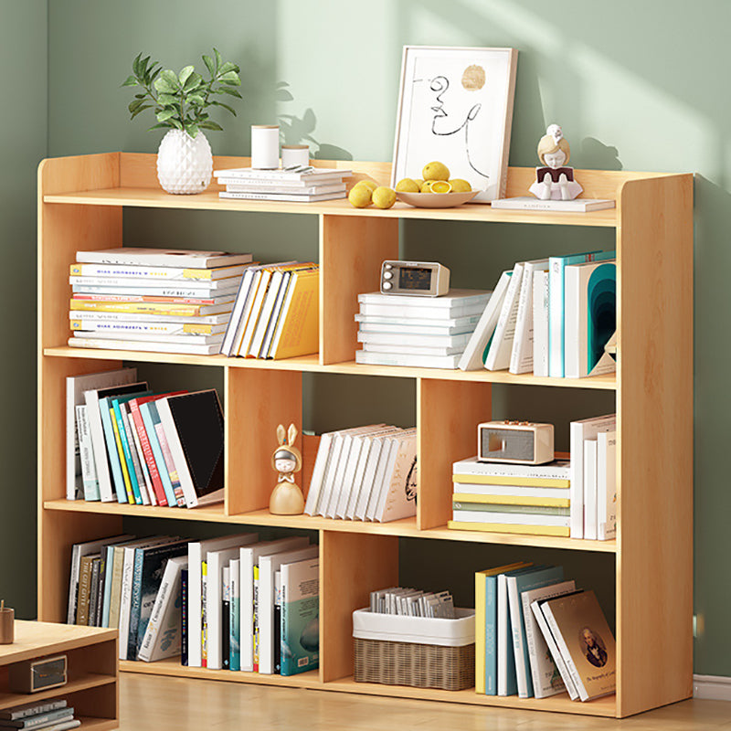 3-shelf Standard Bookcase Contemporary Wooden Shelf Bookcase