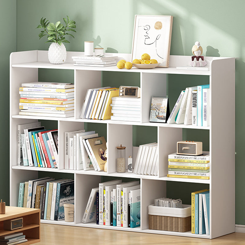 3-shelf Standard Bookcase Contemporary Wooden Shelf Bookcase