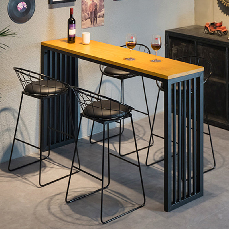 Contemporary Faux Leather Counter Stool Bar Height Bar Stool with Metal Legs