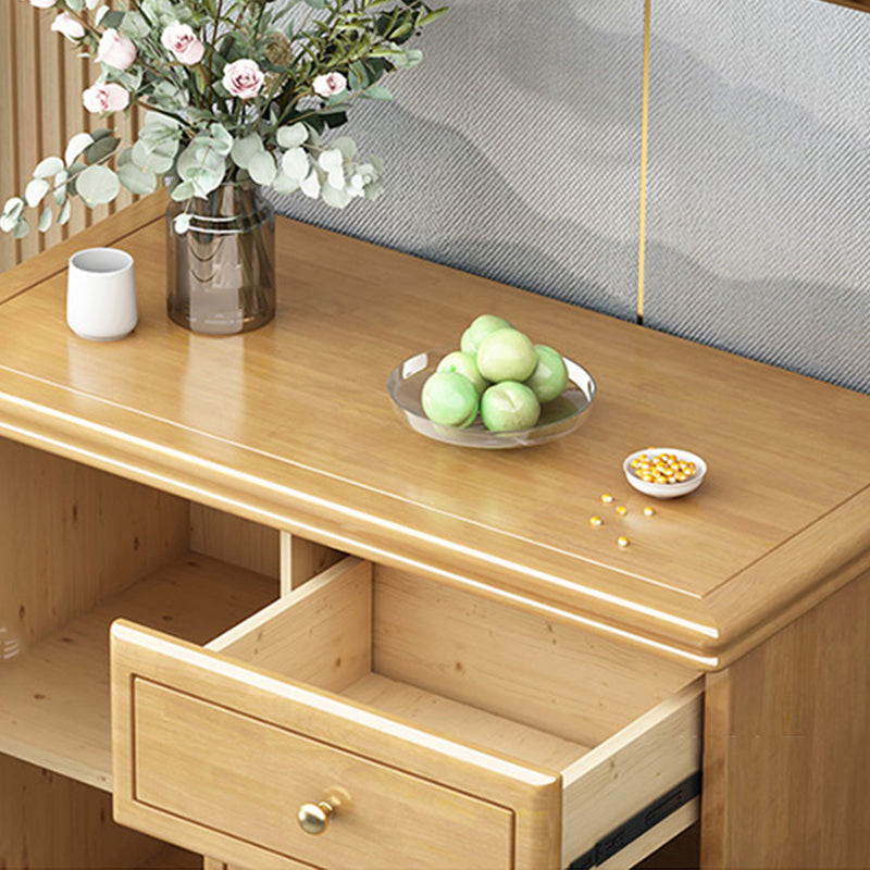 Modern Storage Chest Solid Wood Storage Chest Dresser with 4/5 Drawers