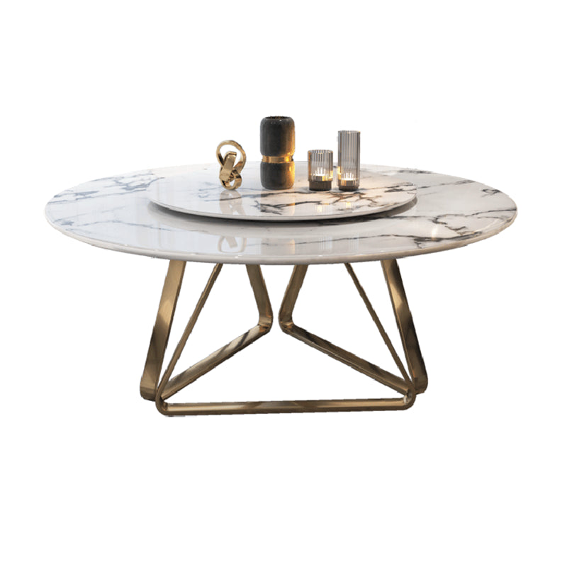 Traditional Luxury Dining Table Round Dining Table for Dinner Room