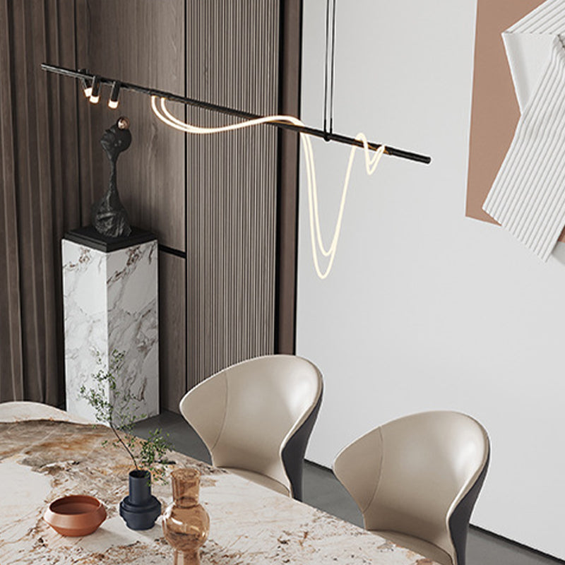 Contemporary Style Windsor Back Chair Armless Side Chairs with Metal Legs for Kitchen