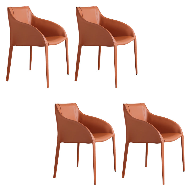 Contemporary Faux Leather Arm Chair Indoor Upholstered Chair