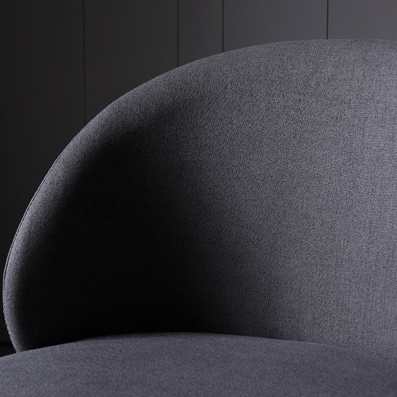 Contemporary Kitchen Dining Side Chair Upholstered Dining Chair in Grey