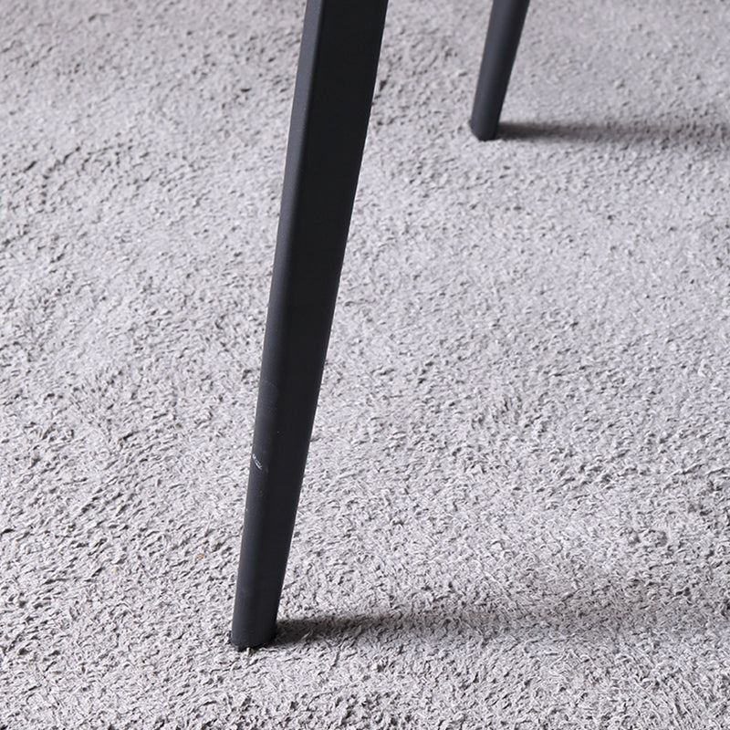 Contemporary Kitchen Dining Side Chair Upholstered Dining Chair in Grey