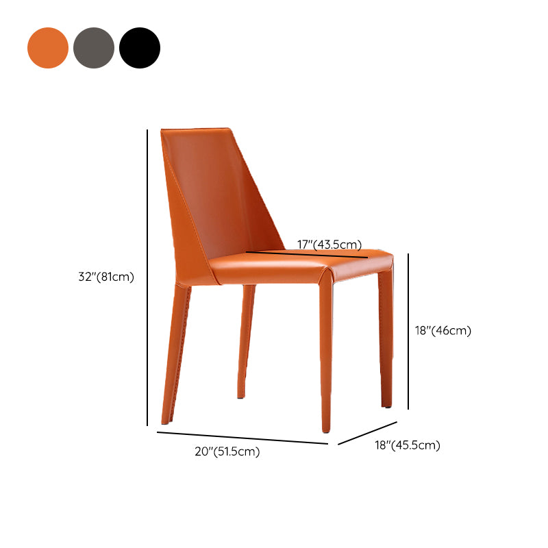 Faux Leather Kitchen Dining Chair Upholstered Dining Room Chairs