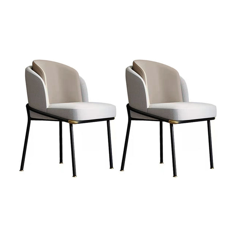 Round Wood Dining Table with Padded Chairs 1/2/3 Pieces Black Dinette Set for Home