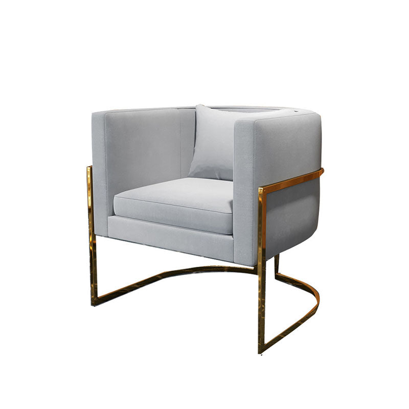 Glam Dining Set for Home 1/3/4/5 Pieces Round Dinette Set with Leather Chairs