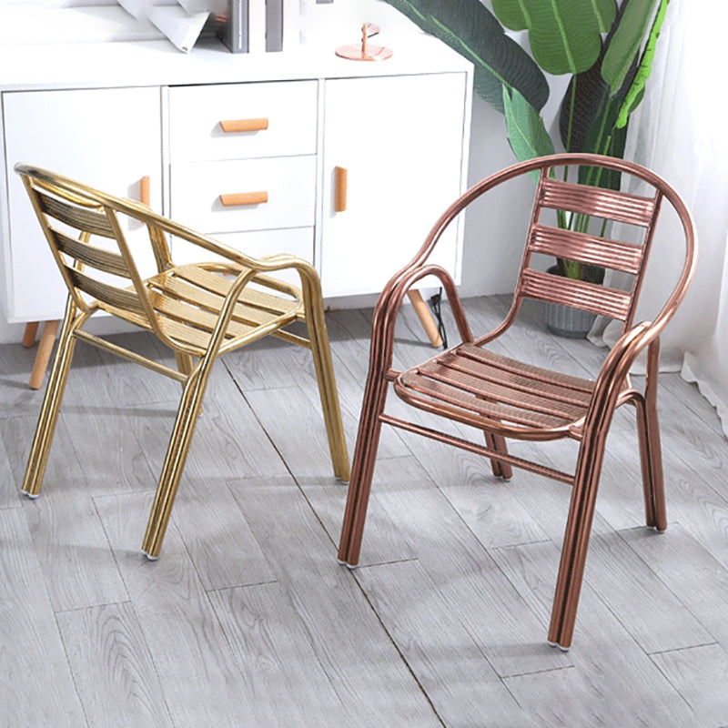 Basic Four Leg Lounge Chair Arms Included Chair with Cushion