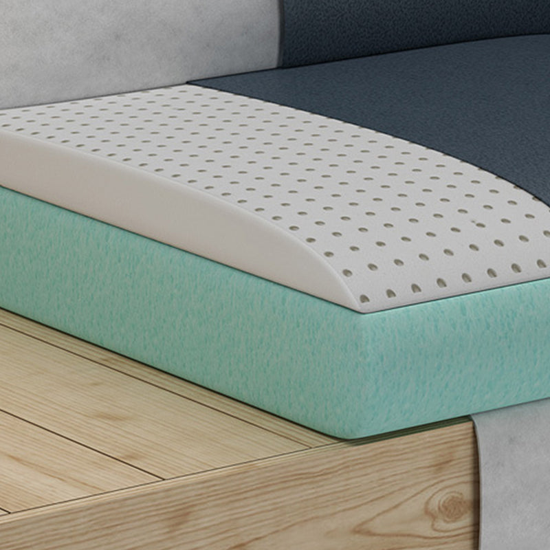 Modern Stain-resistant L-shape Sectional 4-seater Pillow Top Arm Sectional