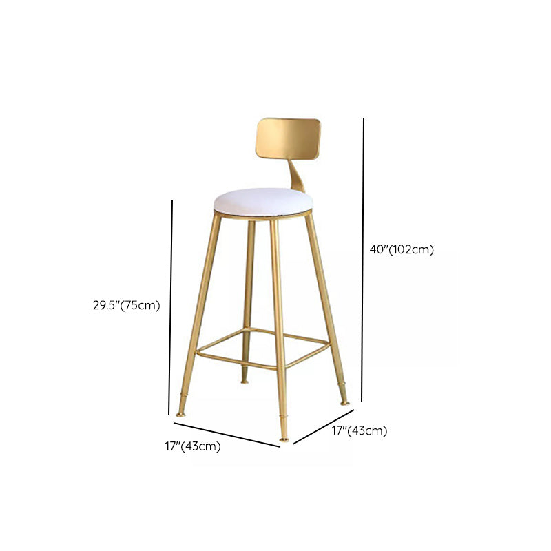 Modern Bar Table Set 1/3 Pieces Faux Marble Counter Height Set with Upholstered Stools