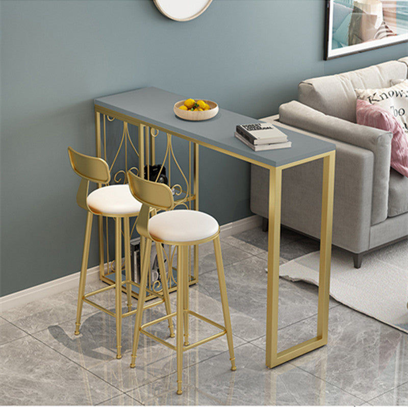Contemporary Pub Dining Set 1/3 Pieces Bar Stool and Table Set