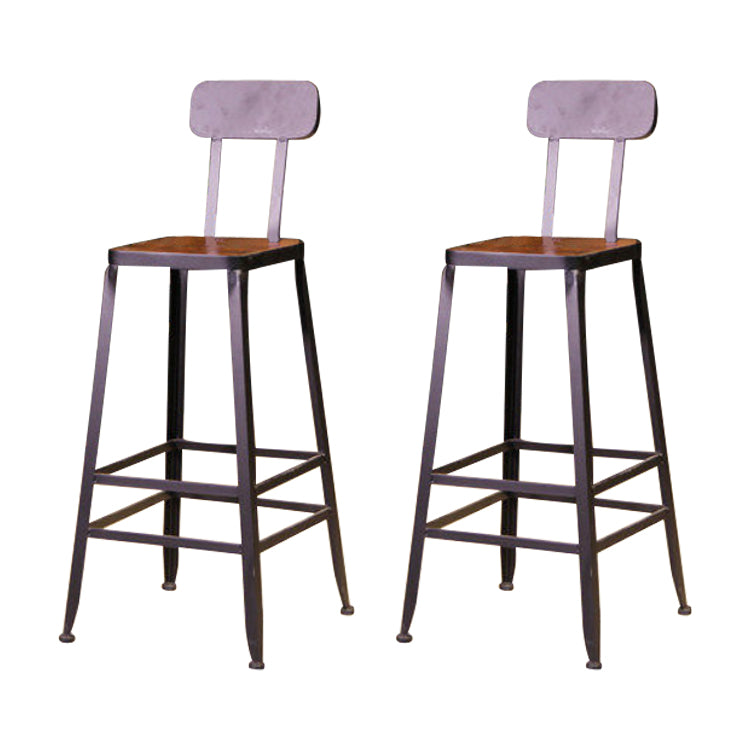 Rectangle Bar Table Set Modern 1/2/3 Pieces Solid Wood Counter Height Set