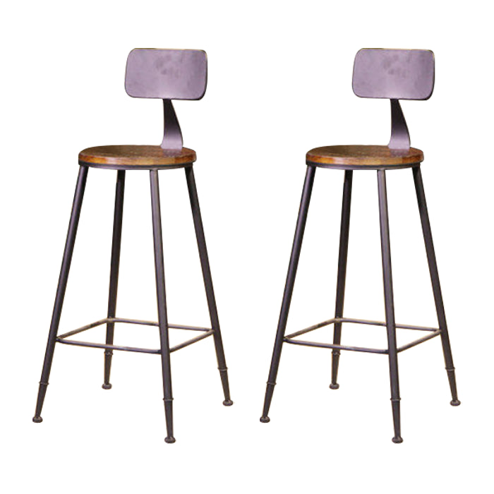 Rectangle Bar Table Set Modern 1/2/3 Pieces Solid Wood Counter Height Set