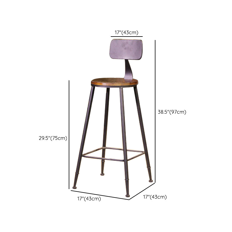 Rectangle Bar Table Set Modern 1/2/3 Pieces Solid Wood Counter Height Set