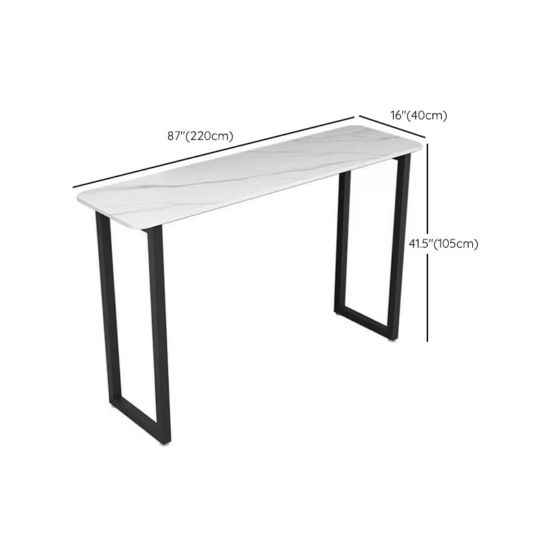 Industrial Pub Dining Set 1/3/5 Pieces Rectangular Bar Stool and Table Set