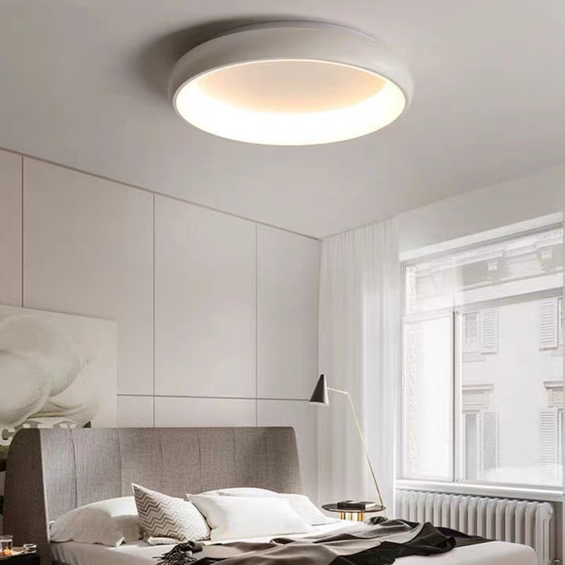 White Flush Mount Lighting LED Contemporary Ceiling Light for Home